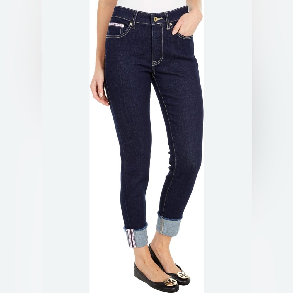 Tommy Hilfiger Women's Navy Skinny Jeans